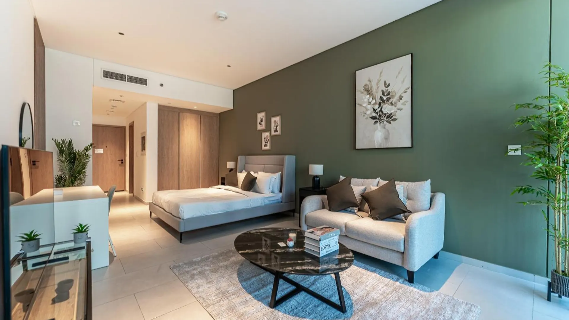 Apartment Havn - New Studio Businessbay, Burj Khalifa View Dubai