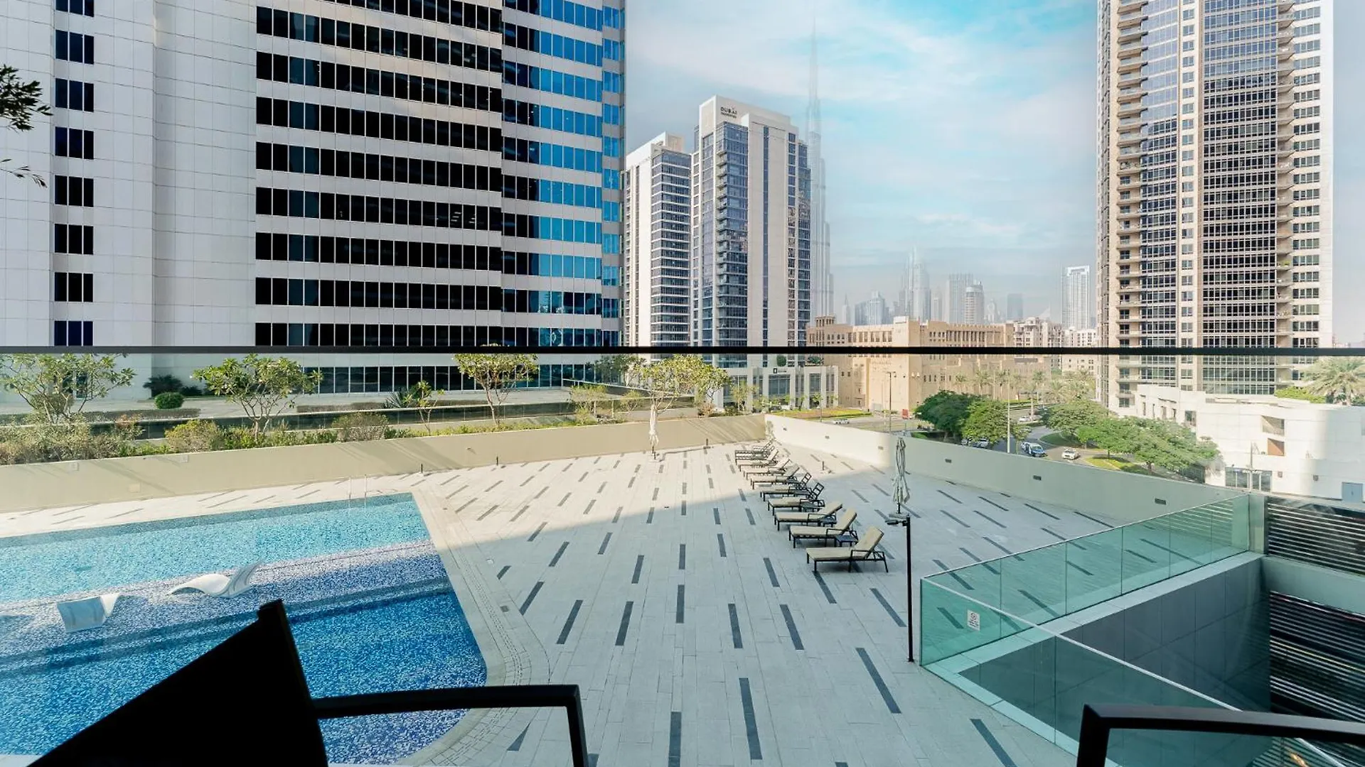 Havn - New Studio Businessbay, Burj Khalifa View Dubai Apartment
