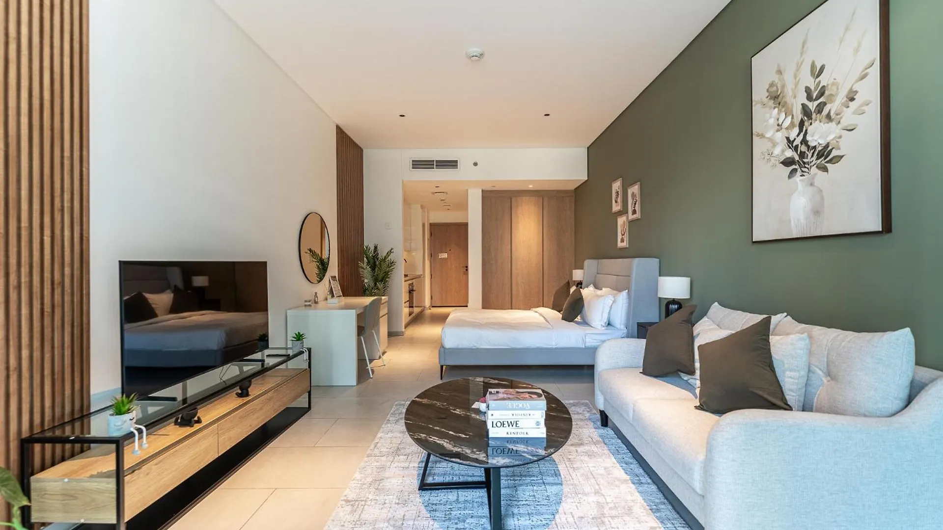 Apartment Havn - New Studio Businessbay, Burj Khalifa View Dubai