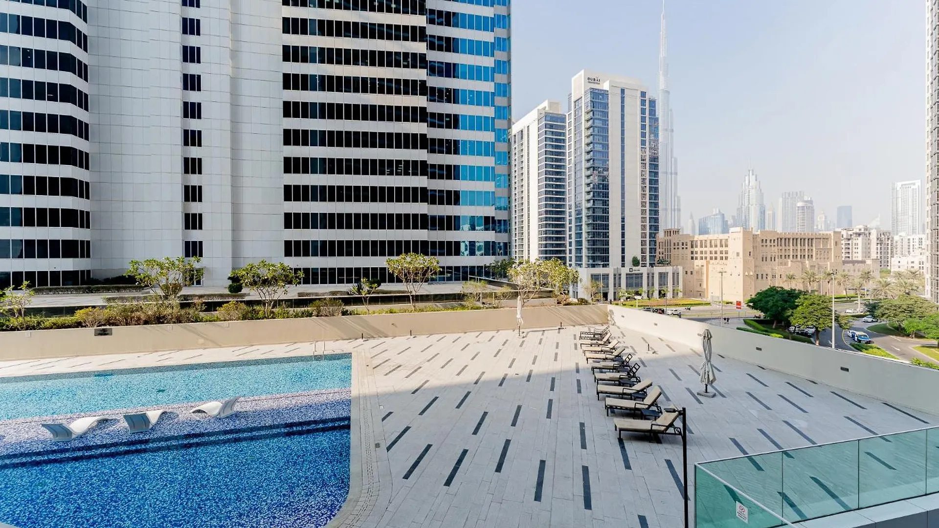 Havn - New Studio Businessbay, Burj Khalifa View Dubai